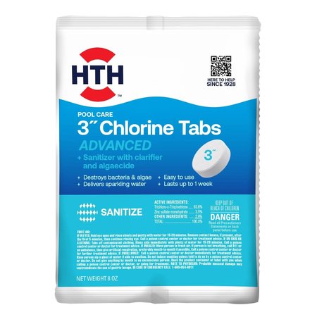 HTH Super Tablet Chlorinating Chemicals 6 oz 42032